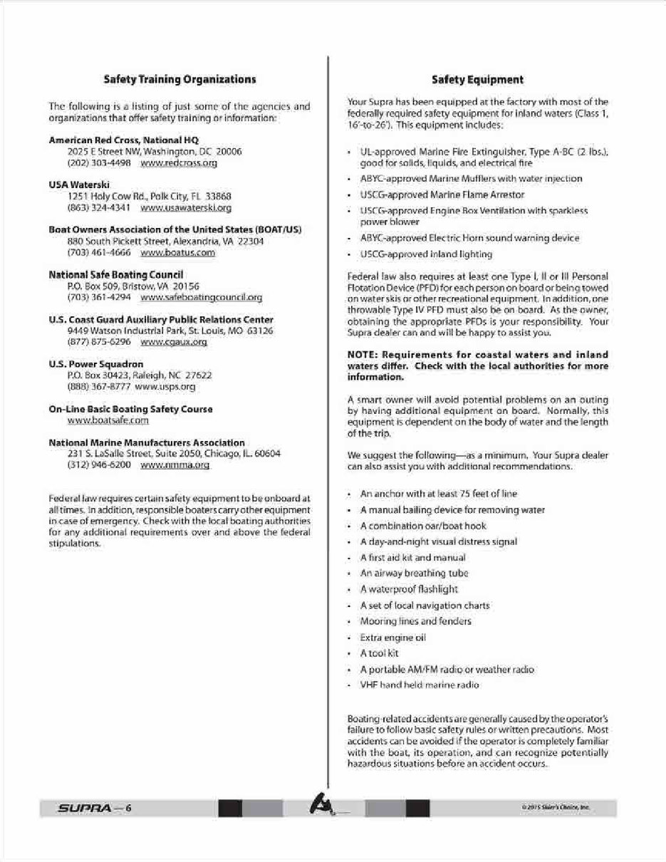 2015 Supra SC, SA, SE Owners Manual preview img 7