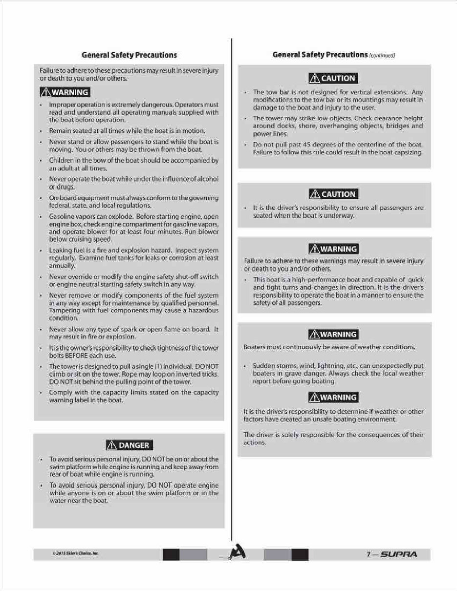 2015 Supra SC, SA, SE Owners Manual preview img 8