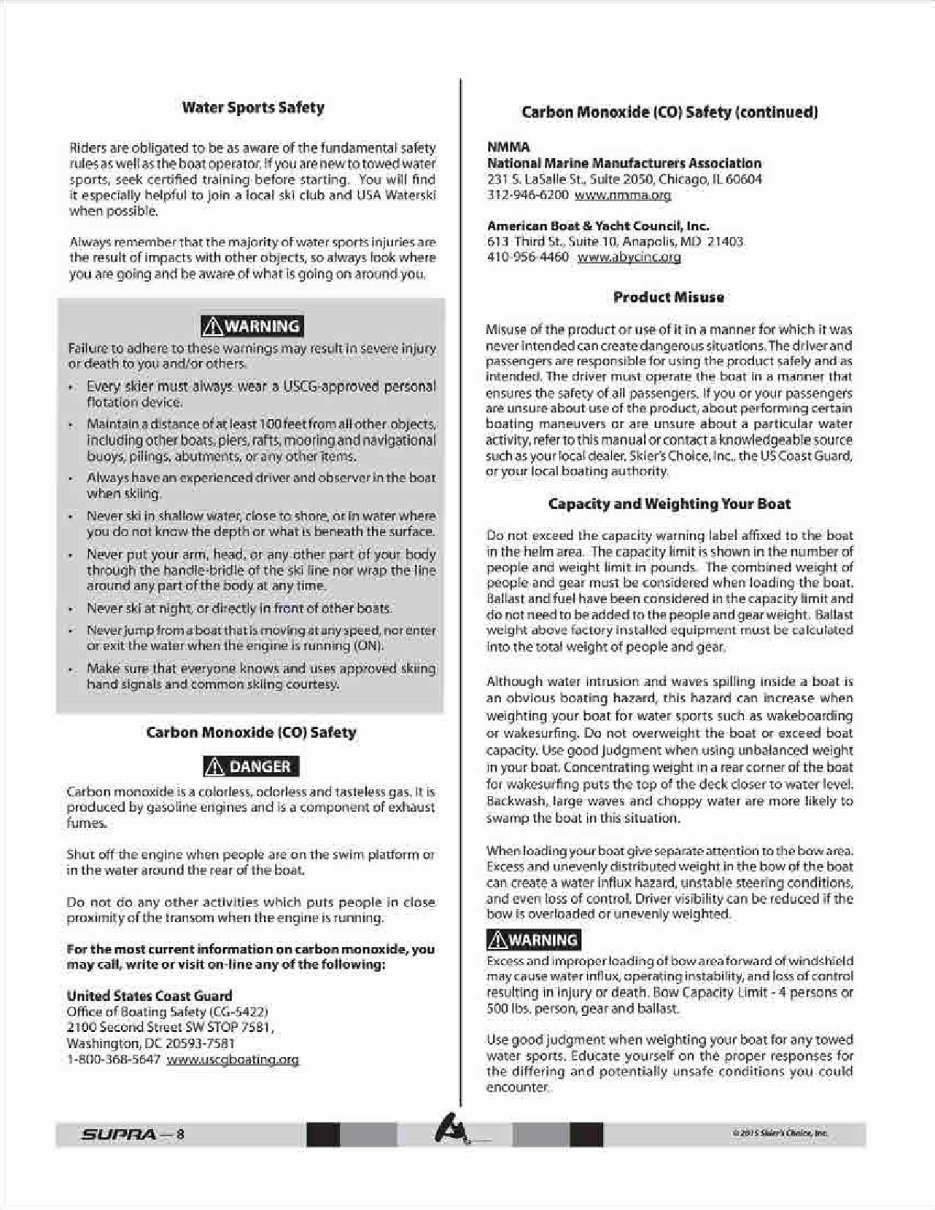 2015 Supra SC, SA, SE Owners Manual preview img 9