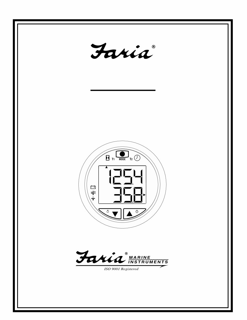 Tige Faria Pilot Gauge Manual ó Installation and Operation Guide preview img 1