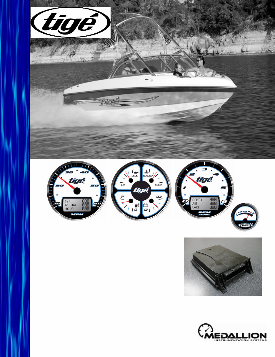 Tige Instrument System guide for the Tige 2007 20i, 21i, 22i and 20V preview img 1