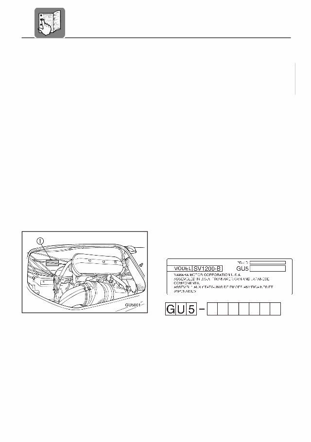 Yamaha SUV1200 Owners Manual -Russian preview img 8