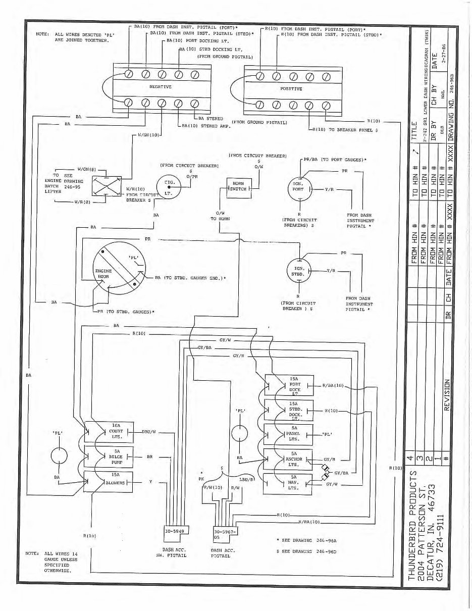 Formula 242 LS & SR1 1985 - 1987 Schematic Diagrams preview img 7