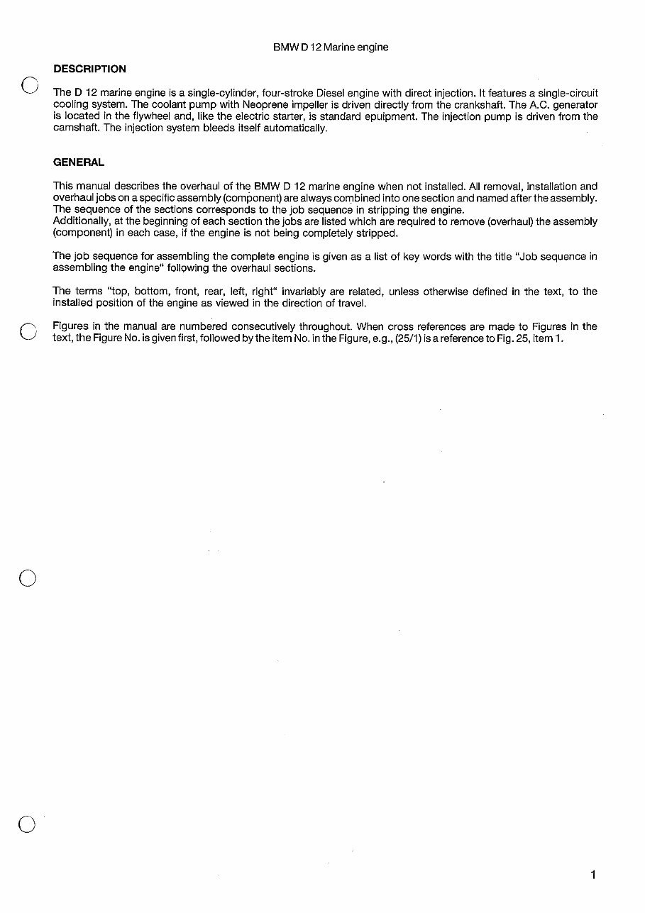 BMW D12 Diesel Engine Workshop Manual preview img 3