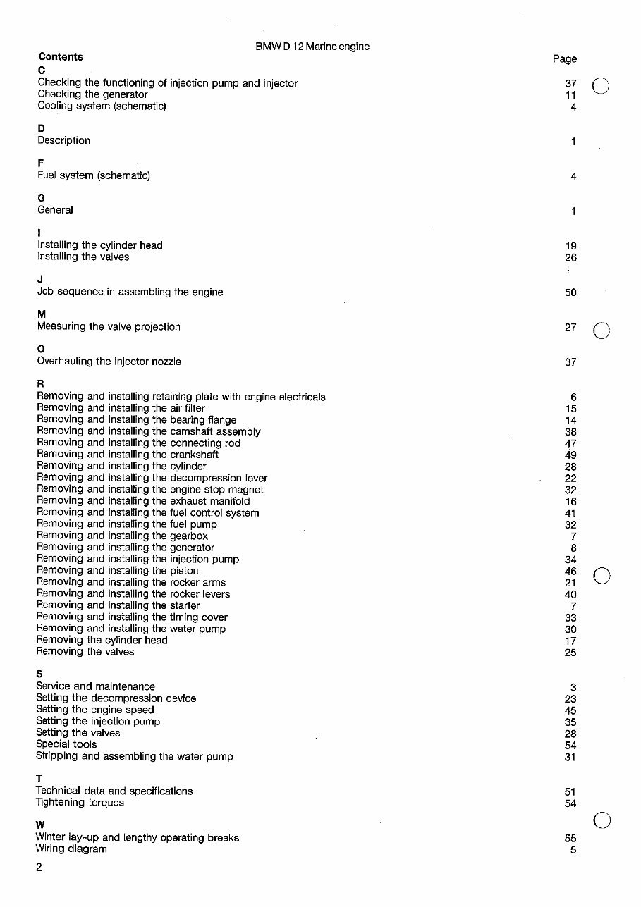 BMW D12 Diesel Engine Workshop Manual preview img 4