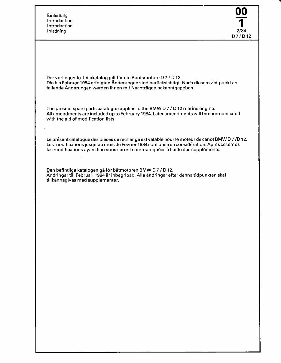 BMW Marine Motor D7/D12 Parts Catalog preview img 2