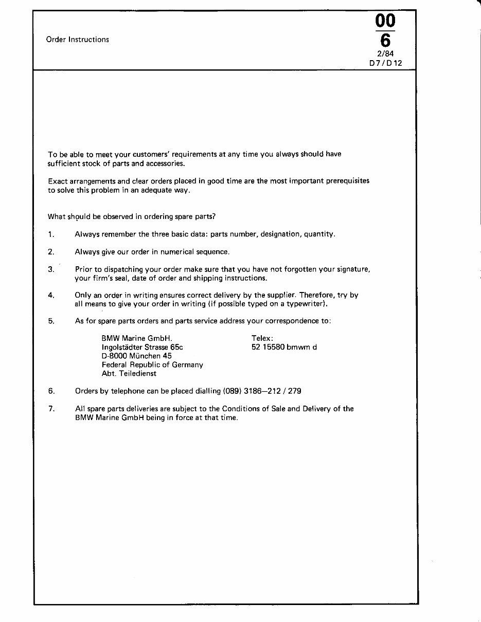 BMW Marine Motor D7/D12 Parts Catalog preview img 7