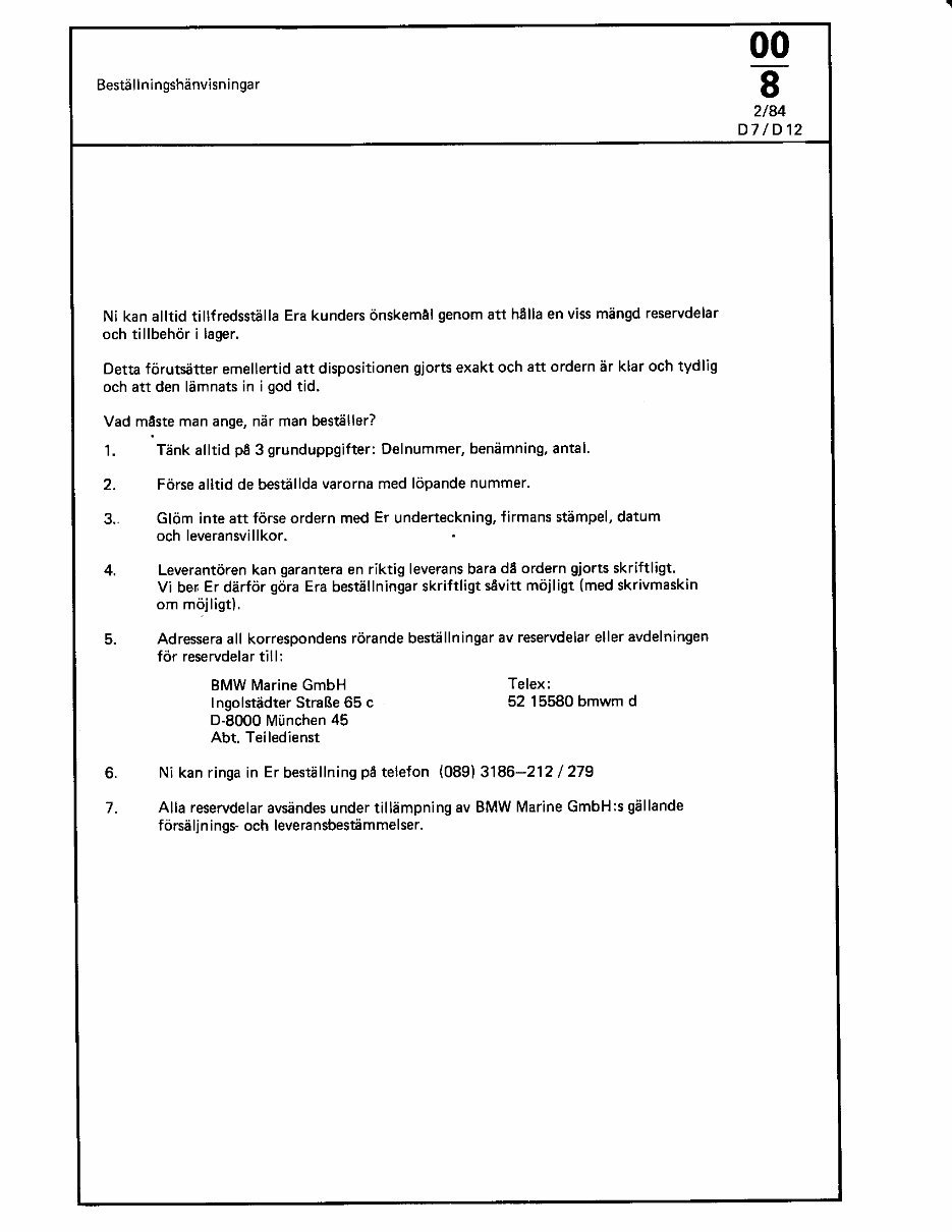 BMW Marine Motor D7/D12 Parts Catalog preview img 9