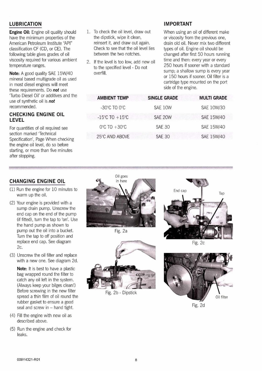 Bukh Diesel engine type BBD1105 & BBV1505 Operator's Maintenance Manual preview img 10