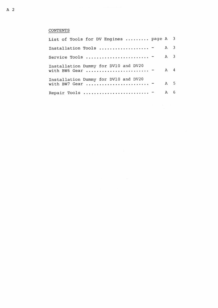 Bukh Diesel engine type DV10/20 Workshop Manual preview img 6