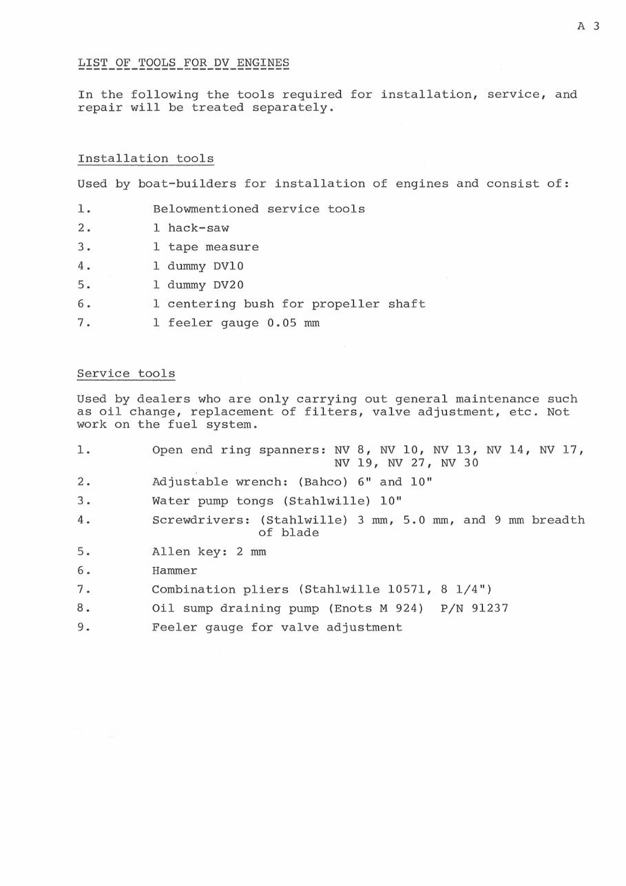 Bukh Diesel engine type DV10/20 Workshop Manual preview img 7