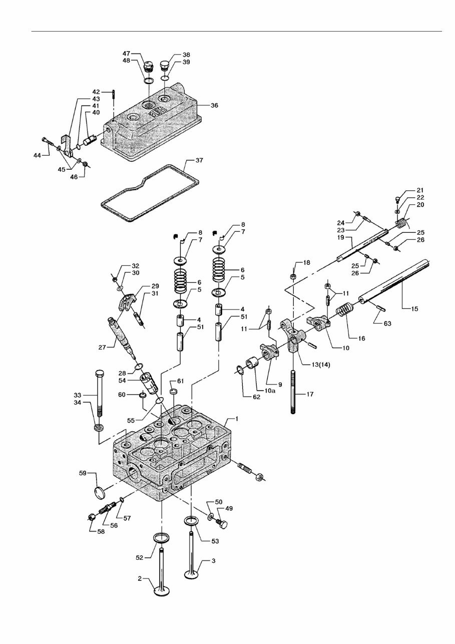 Bukh Diesel engine type DV24ME Spart Part List preview img 10