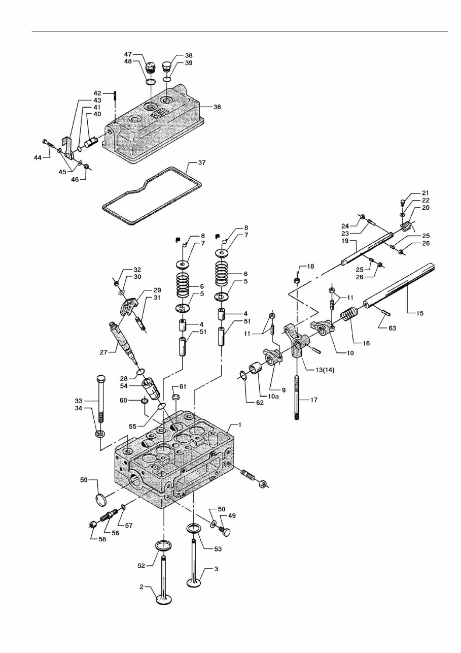 Bukh Diesel engine type DV24RME Spart Part List preview img 10