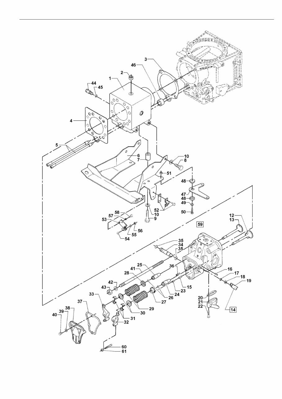 Bukh Diesel engine type DV8/DV10L Spart Part List preview img 8