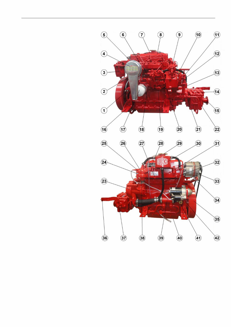 Bukh Marine Diesel Lifeboat Engine type DV36 RME Owner's Handbook preview img 3