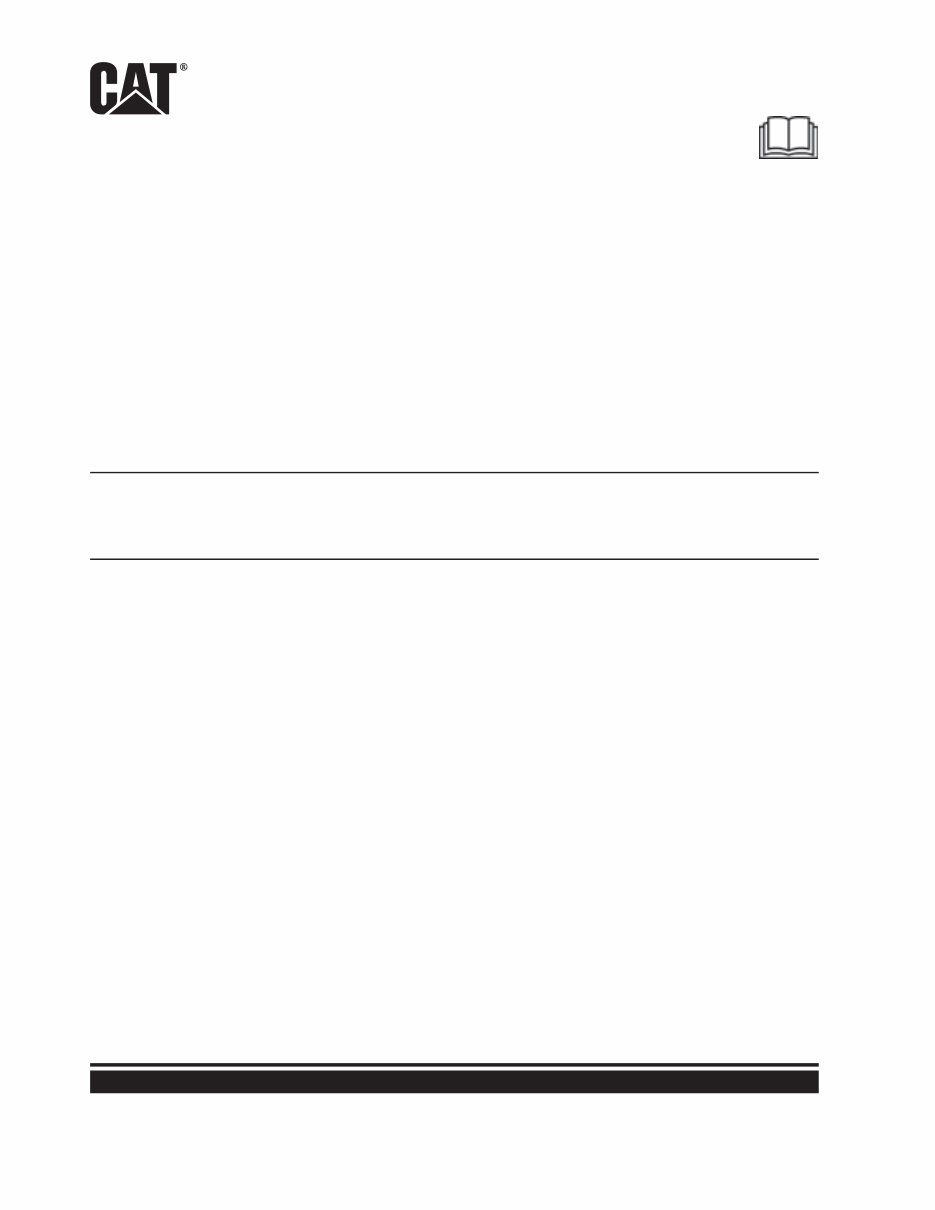 Cat 3600 Series and C280 Series Diesel Engine Fluids Recommendation [, ENG, 0.9 MB] preview img 1