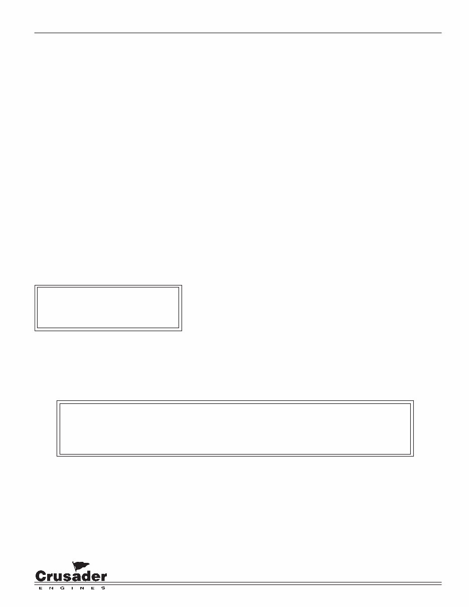 Crusader 5.0L MPI / 5.7L MPI / 6.0L MPI / 8.1L MPI / 8.1L MPI (HO) engines Owner's Operation and Maintenance Manual preview img 8