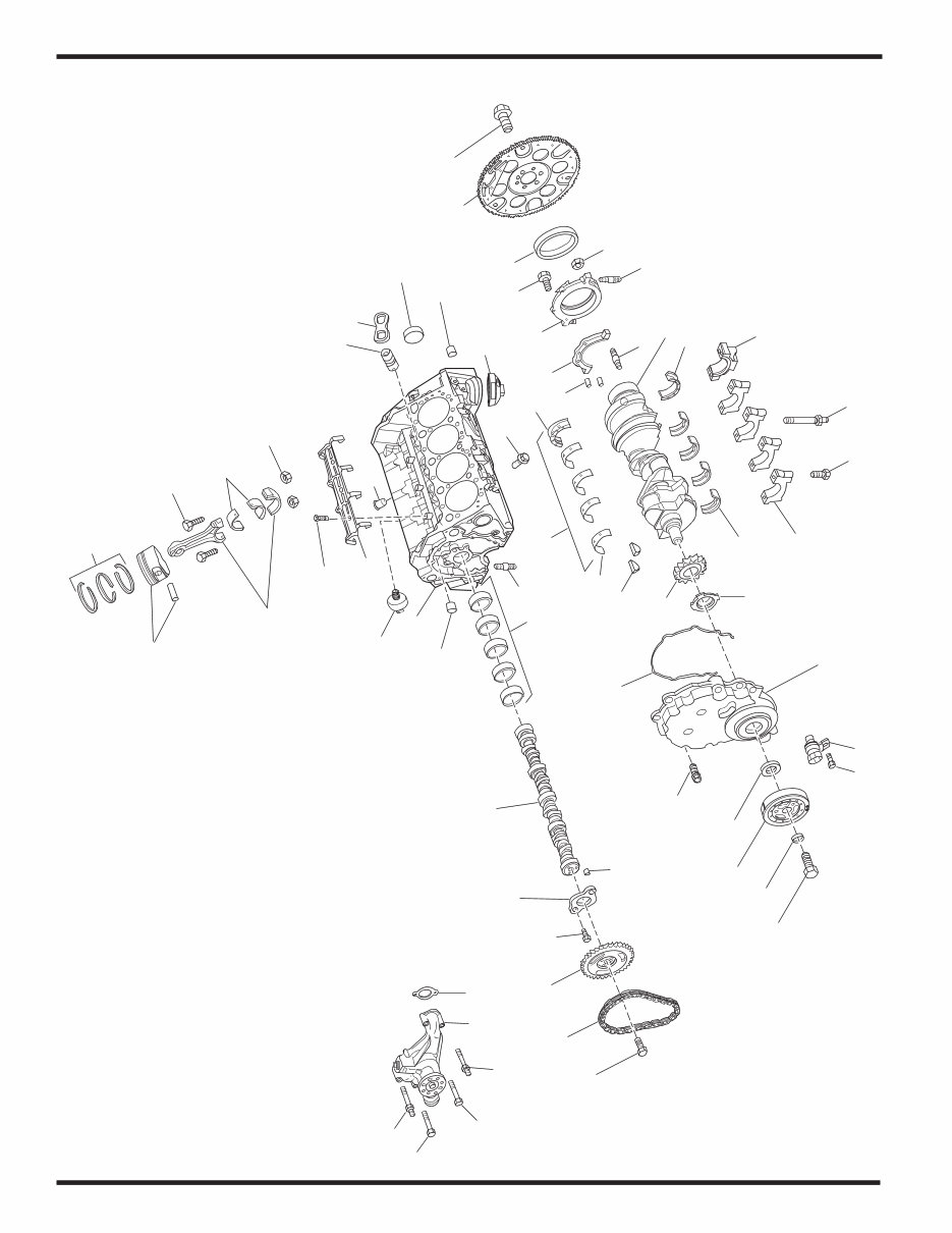 Crusader engines Marine Illustrated Parts Manual - MODEL MP5.0/5.7L SN 670001 thru 671633 preview img 8