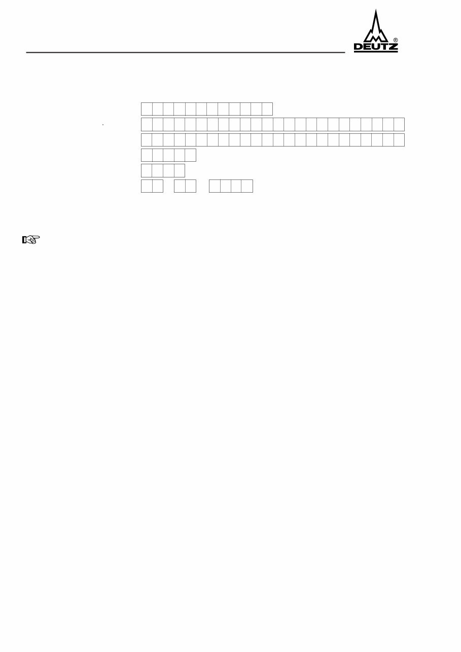 Deutz Engine S-BV6-8-9M628 Operation Manual preview img 2