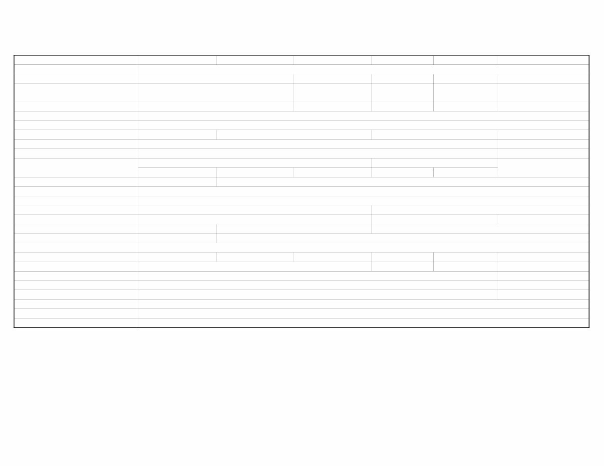 Indmar General Engine Specifications & Capacities Sheet preview img 1