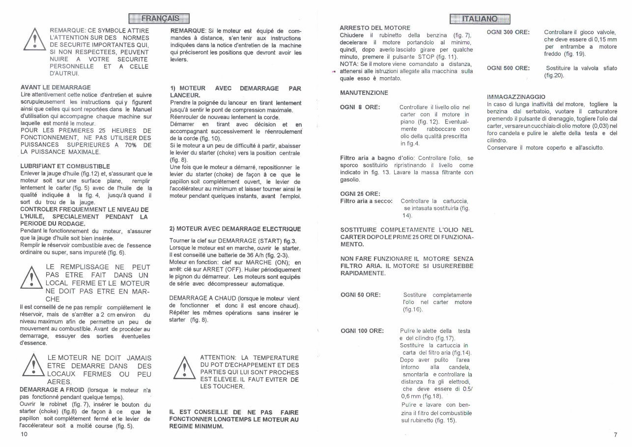 Lombardini Marine Engines 1 IM 250 300 350 359 Owner's Manual preview img 3