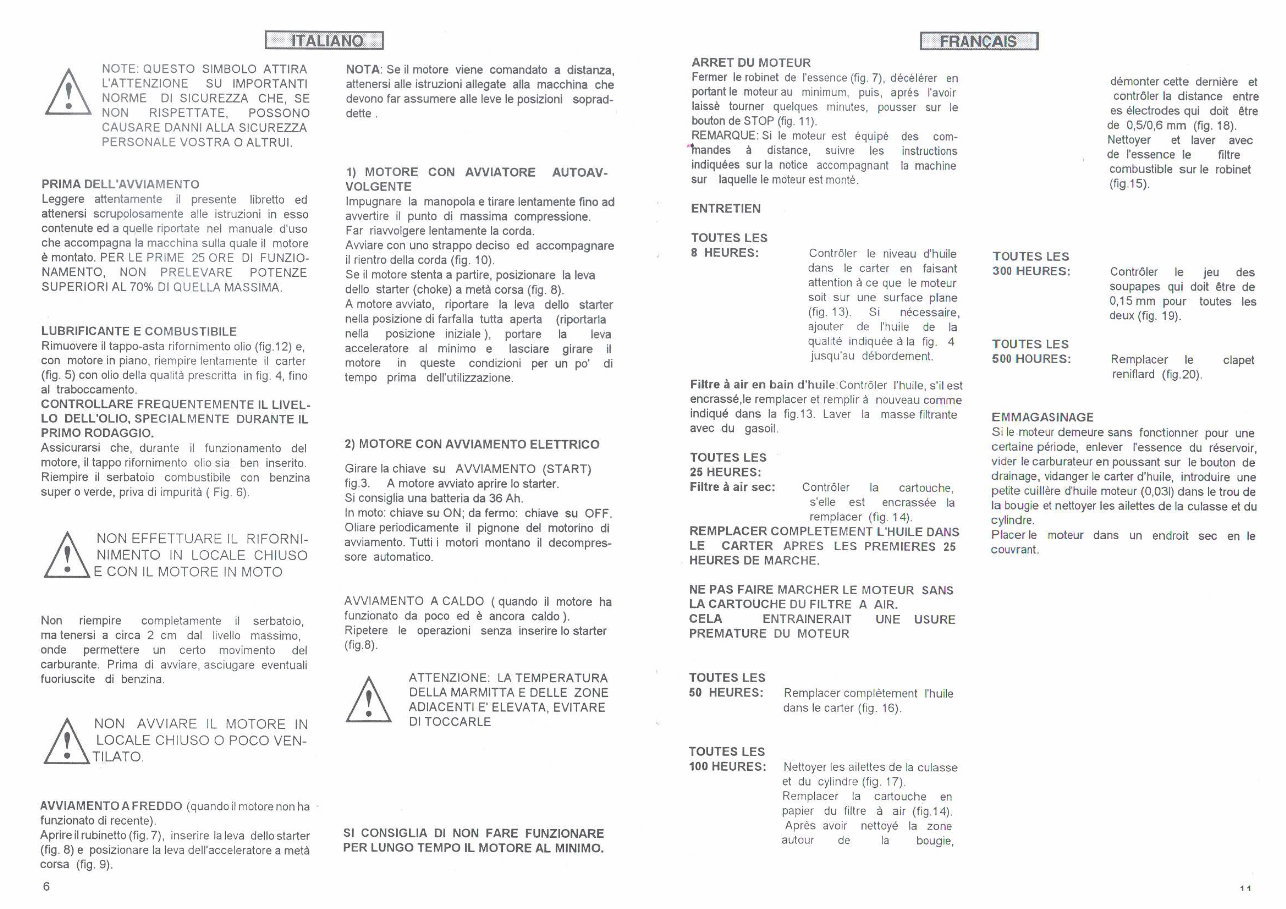Lombardini Marine Engines 1 IM 250 300 350 359 Owner's Manual preview img 4