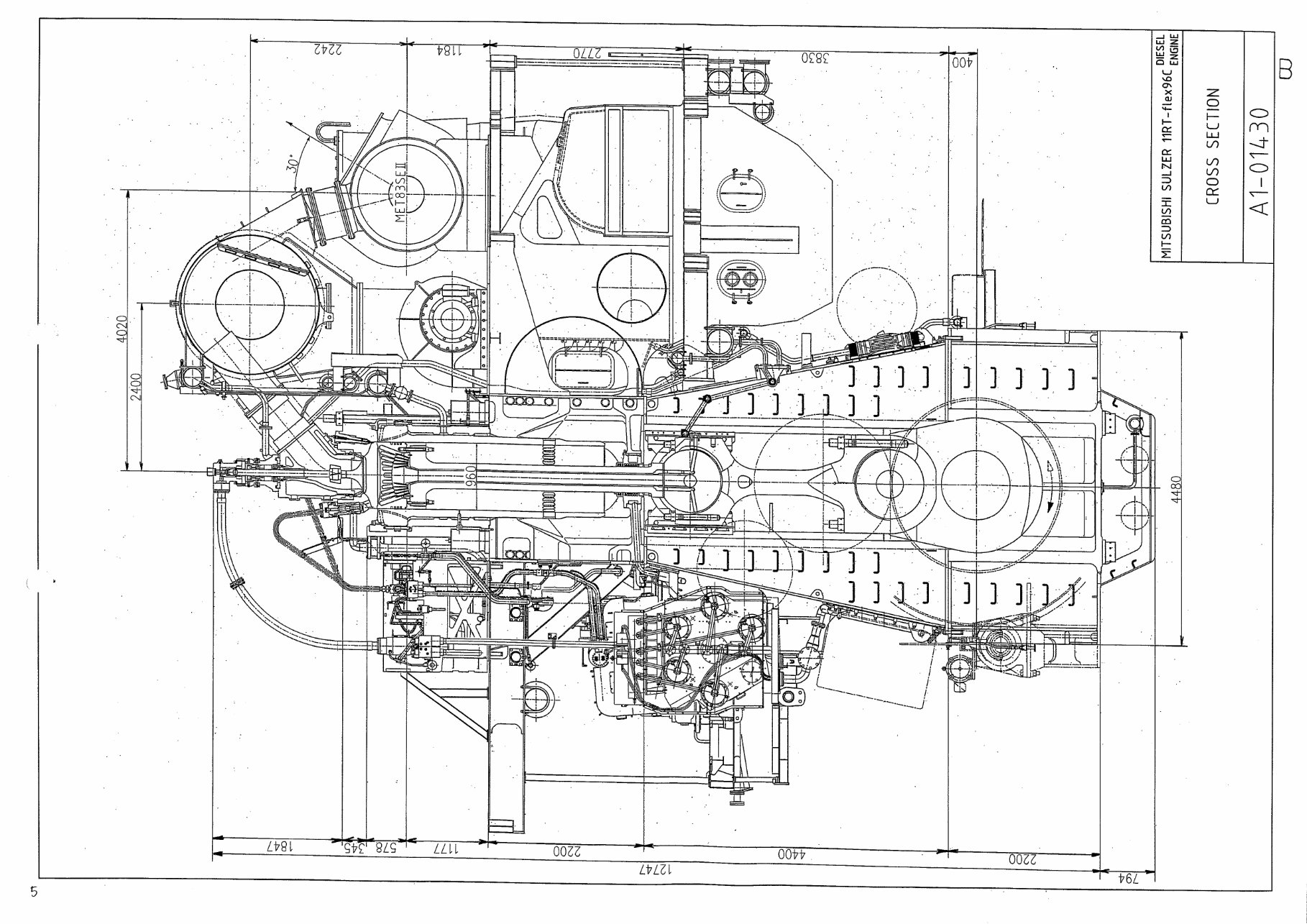 Mitsubishi Sulzer 11RT-FLEX96C User Manual _ Final Drawings preview img 6