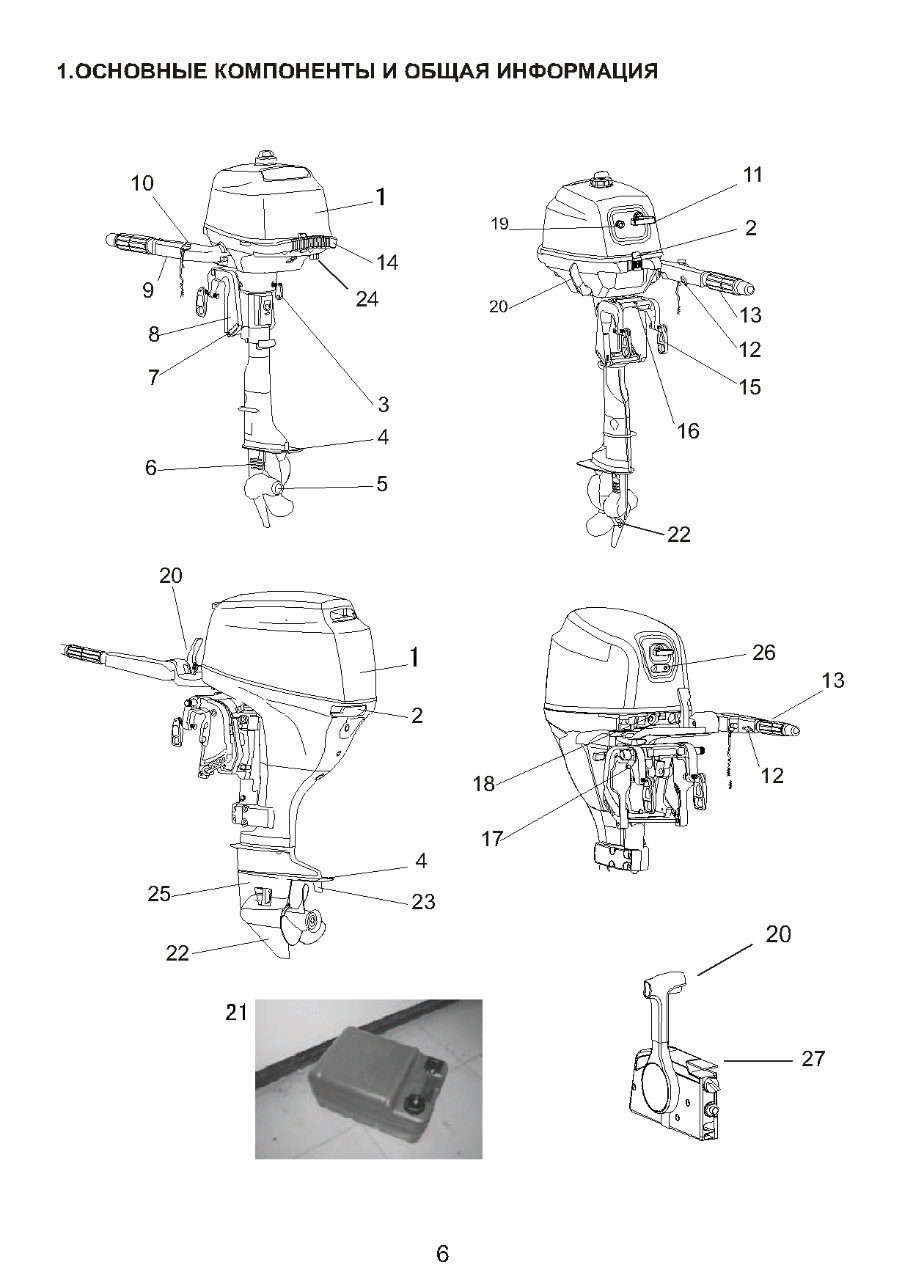MTR Marine outboard motors owner's manual preview img 6