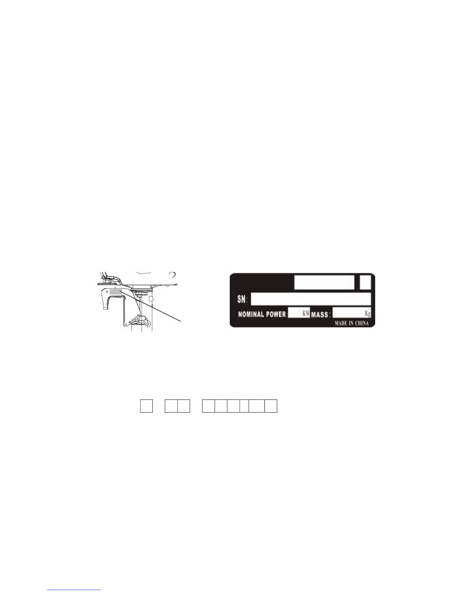 Parsun F4ETS, F4ETL, F4ERS, F4ERL Operator's Manual [, ENG, 0.99 MB] preview img 3