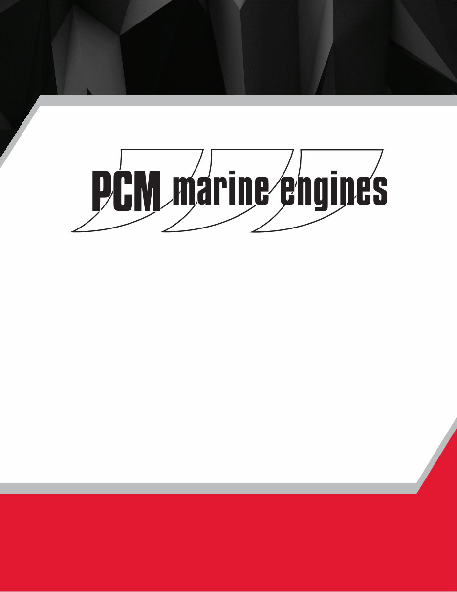 2020 PCM Marine Engines ZR4 / XR7 / XS7 Technical Information preview img 1