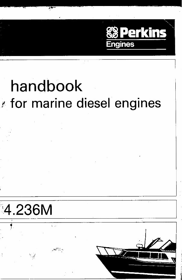 Perkins 4.236 Diesel Marine Engine Service & Repair Manual preview img 1