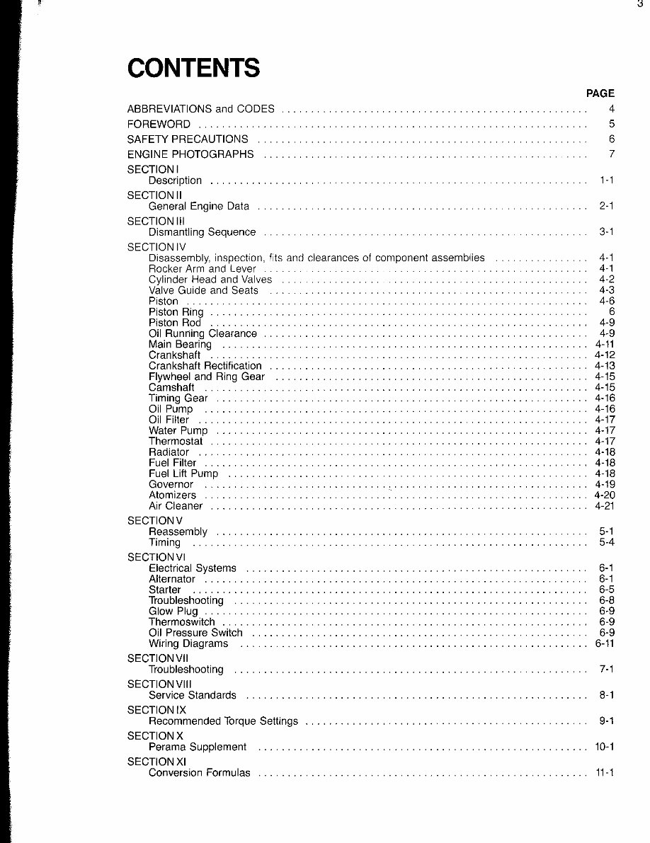 Perkins 100 Series / Perama Workshop Manual preview img 3