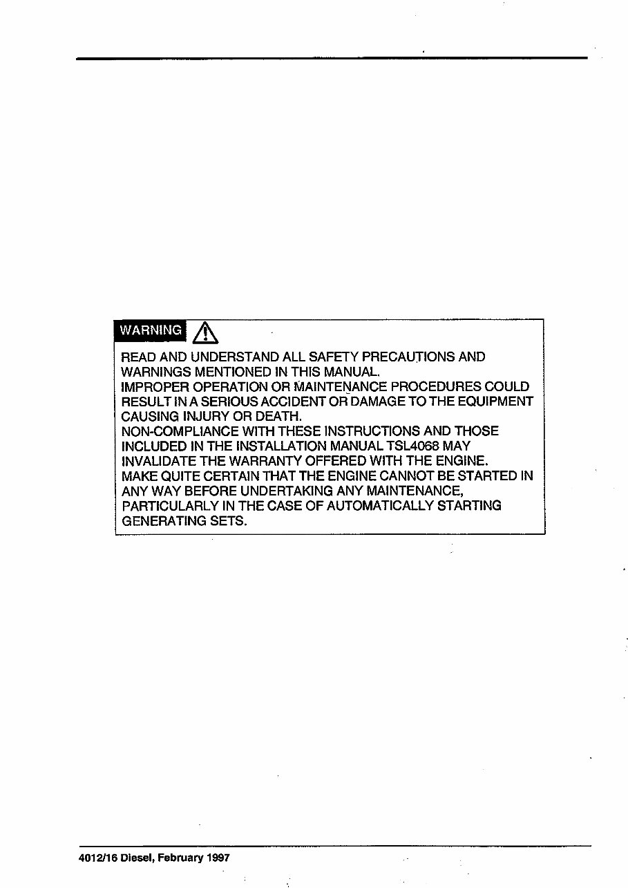 Perkins 4012- 4016 Workshop Manual preview img 10