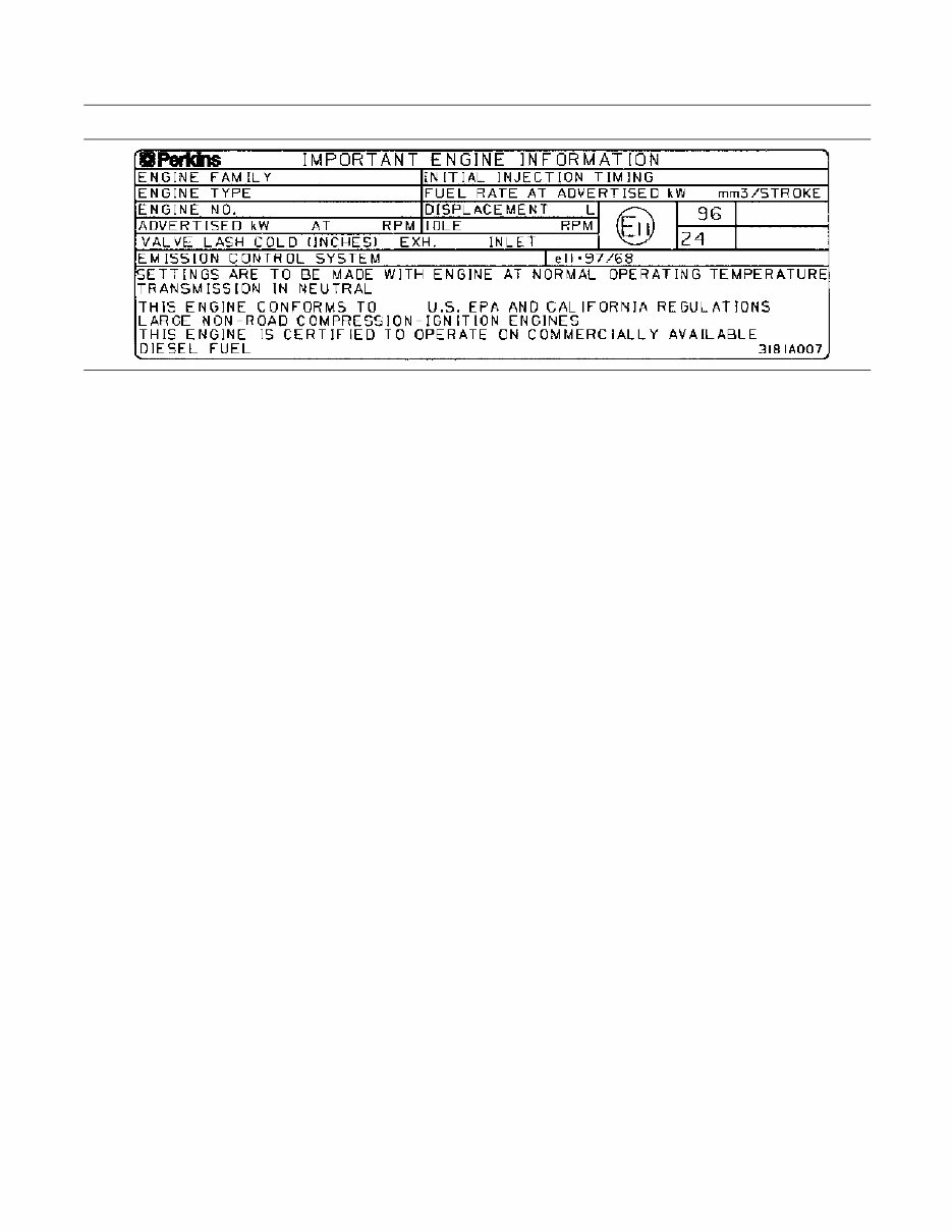 Perkins Diesel Engines Identification and Serial Numbers preview img 10