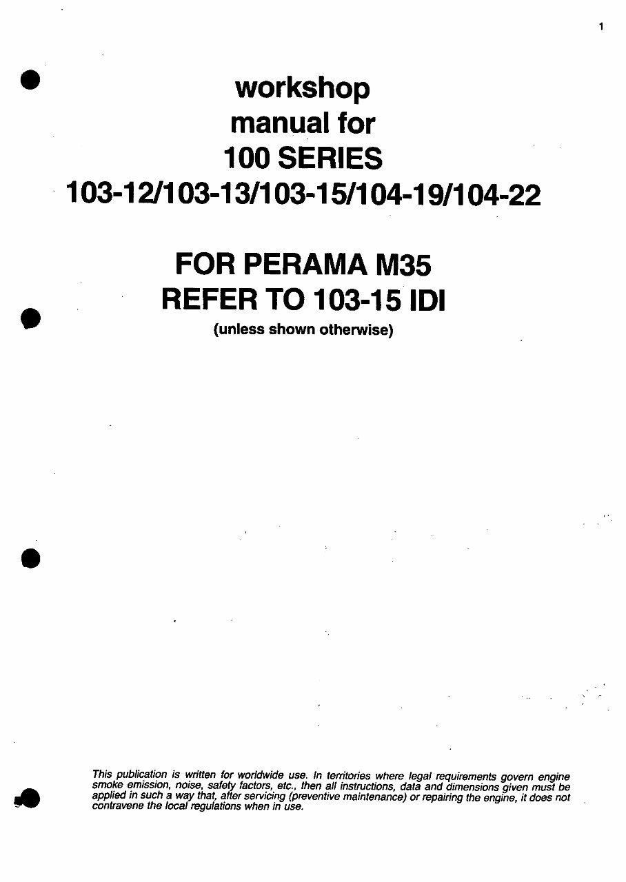 Perkins Diesel Engines Identification and Serial Numbers preview img 2