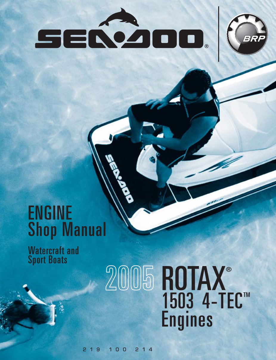 2005 SeaDoo ROTAX 1503 4-TEC Engine preview img 1