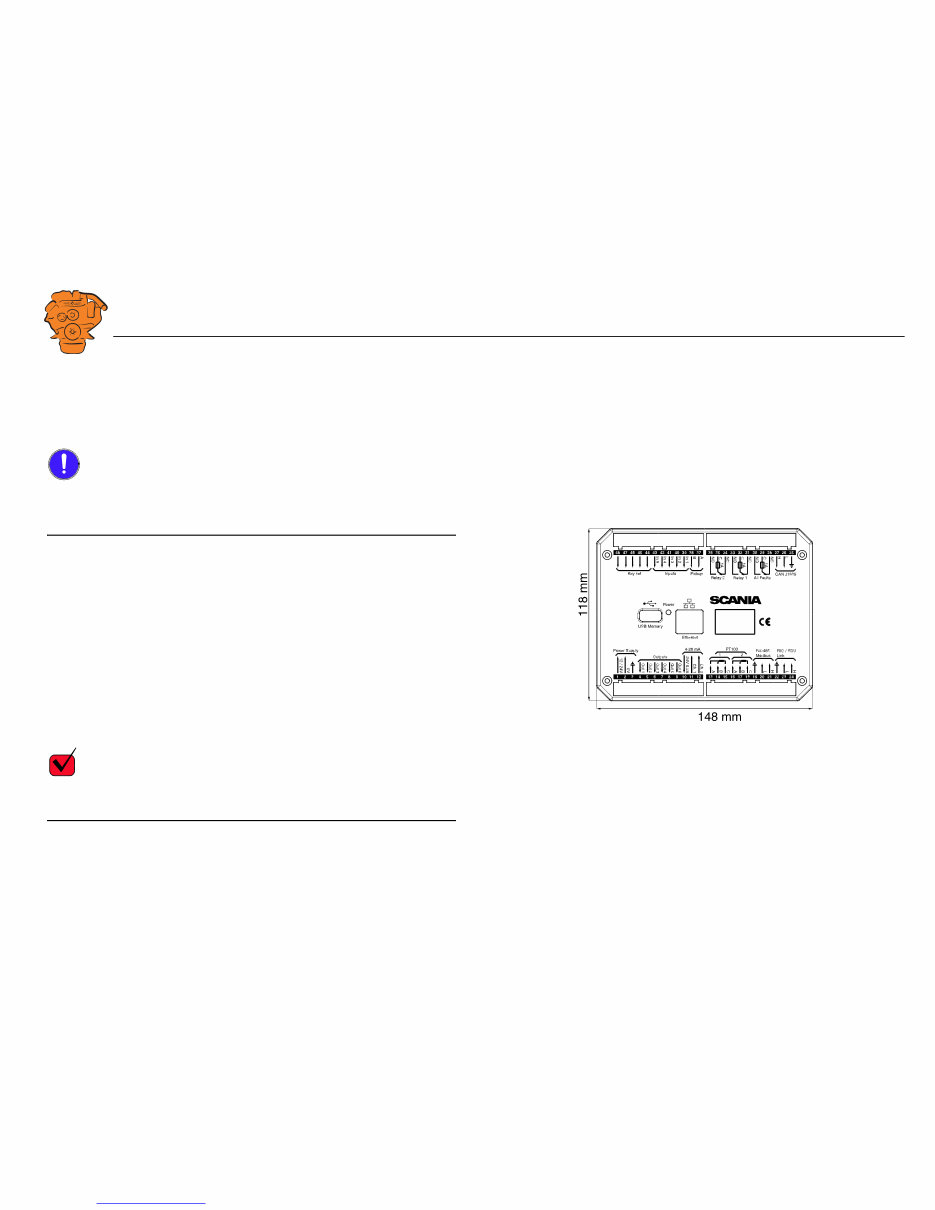 Scania DI09, DI13, DI16 Marine engines - Instrumentation 2.0 preview img 5