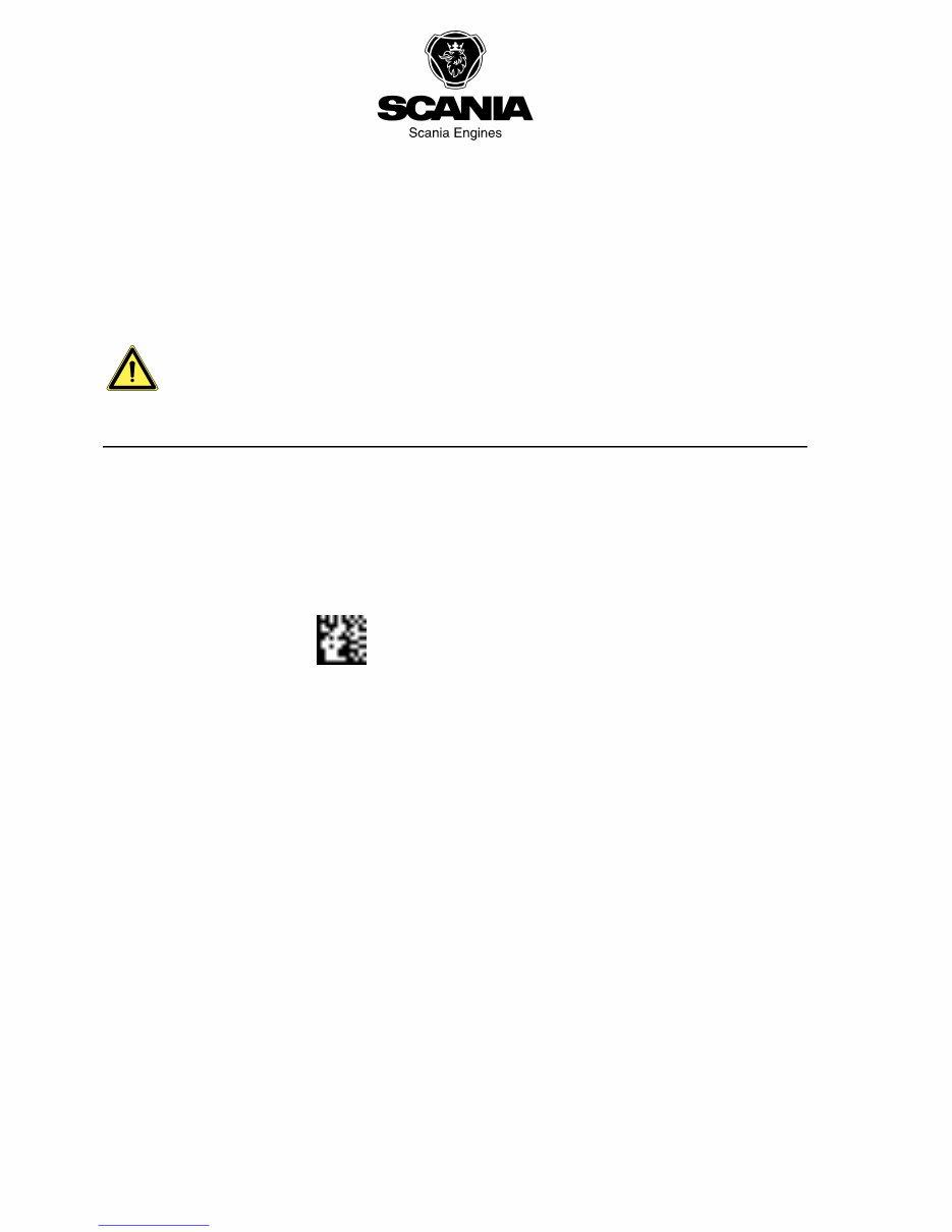 Scania DI16 XPI series Operator's Manual preview img 1