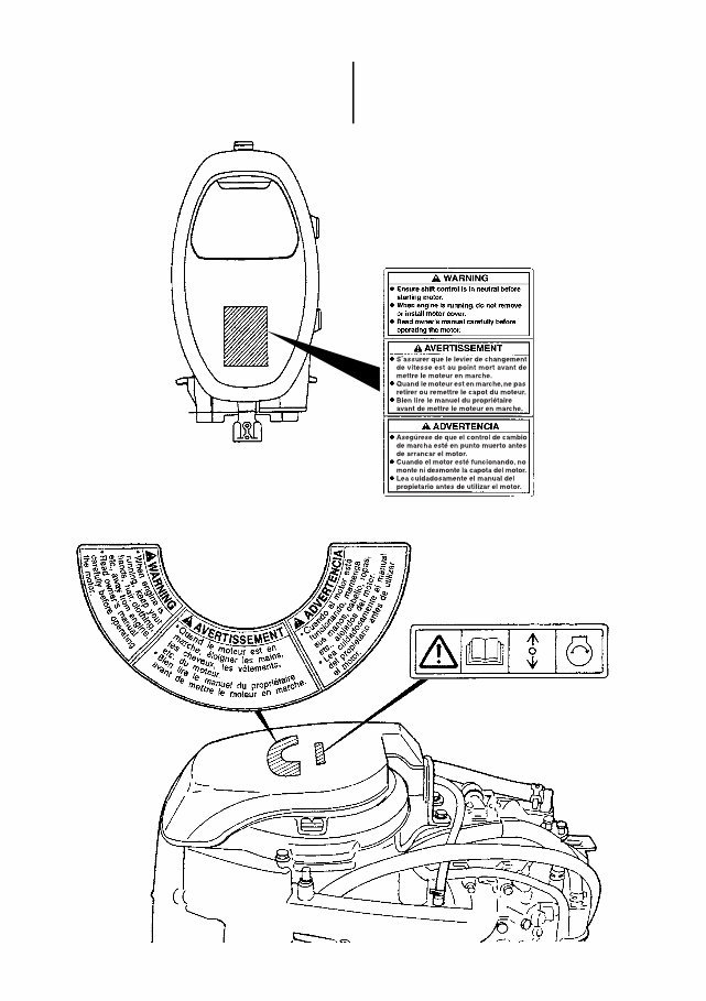 Suzuki DF50W Owners Manual [Russian language] preview img 7