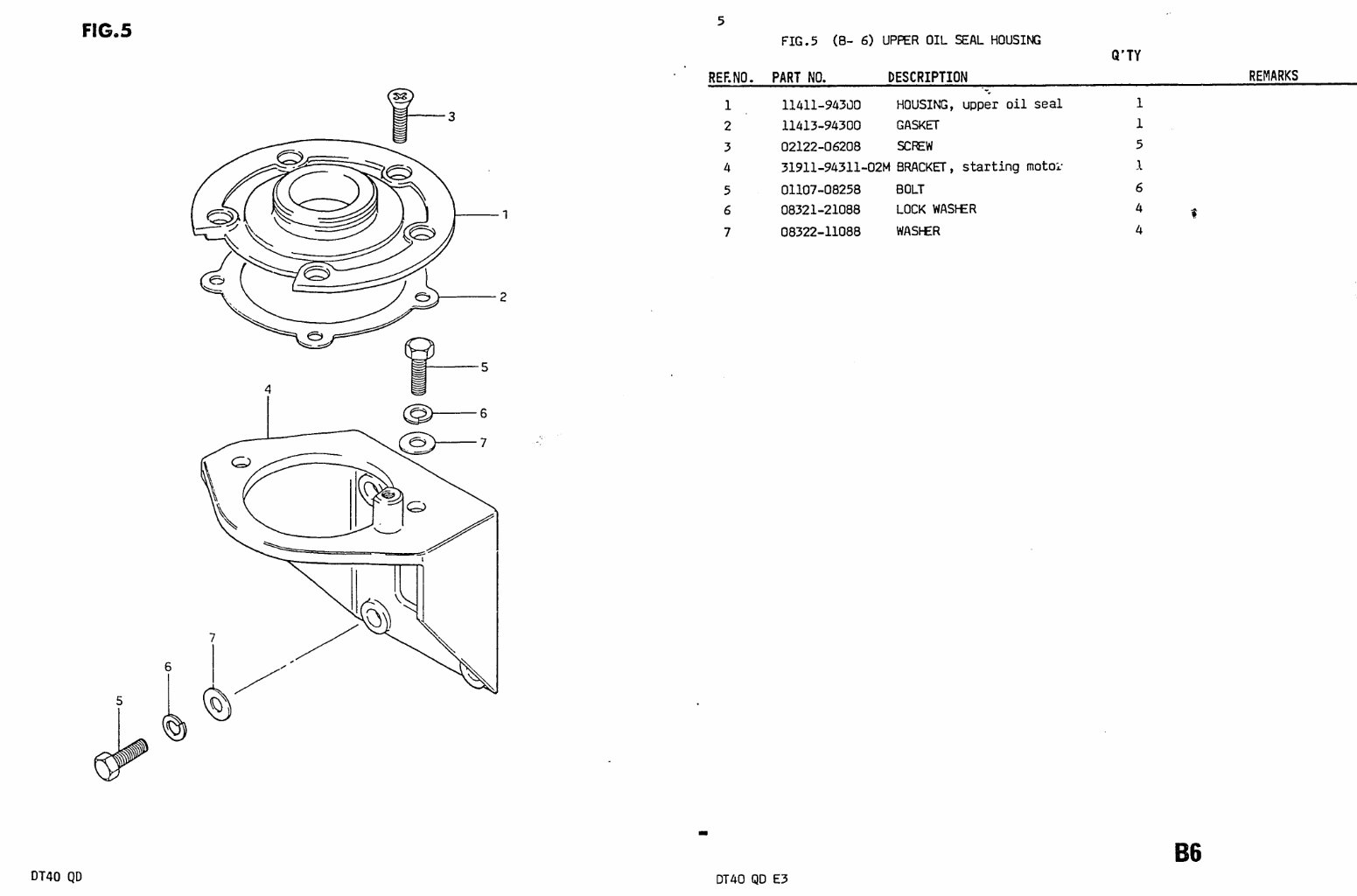 Suzuki Outboard Engine DT-40 Parts Catalogue [EN] preview img 7