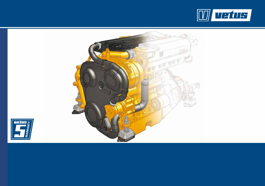 Vetus diesel engines Service and Warranty Manual Engines preview img 1