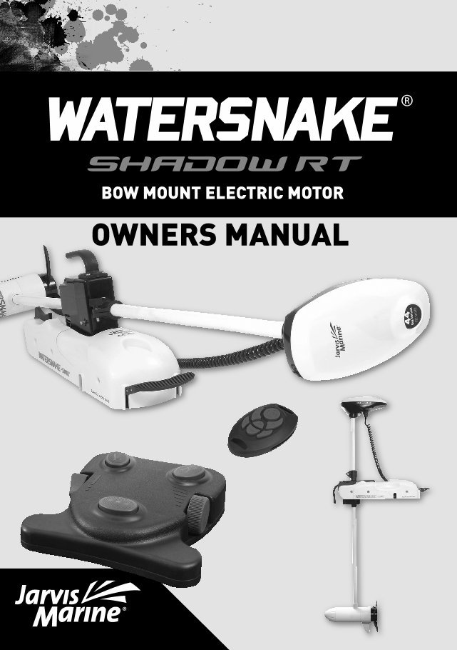 Watersnake Shadow SWRT 2018 Owner's Manual [en] preview img 1