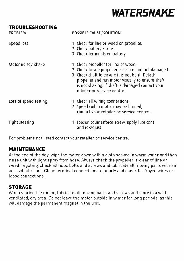 Watersnake Shadow SWRT 2018 Owner's Manual [en] preview img 7