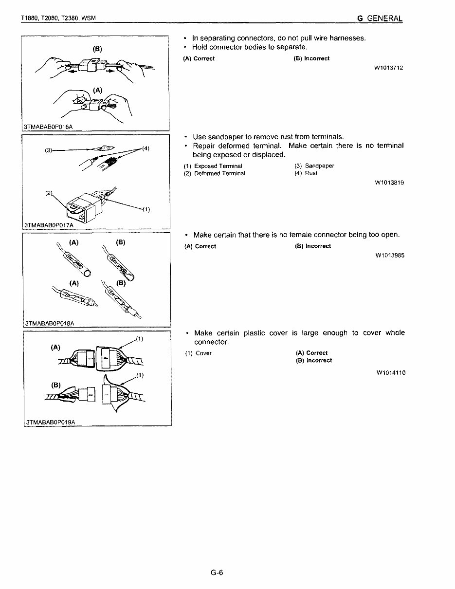 Kubota T1880 T2080 T2380 Lawn Tractor Service Repair Manual preview img 8