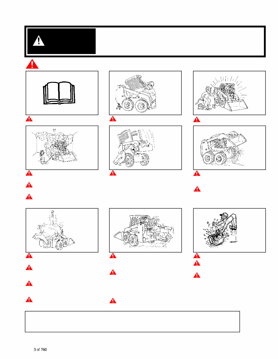 Bobcat S130 Skid-Steer Loader Service & Repair Manual preview img 3
