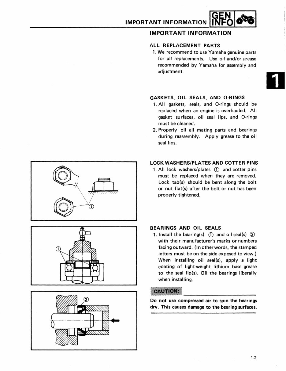 Yamaha Moto-4 225 ATV Service Repair Manual YFM225 (Highly Detailed FSM, Preview) preview img 4