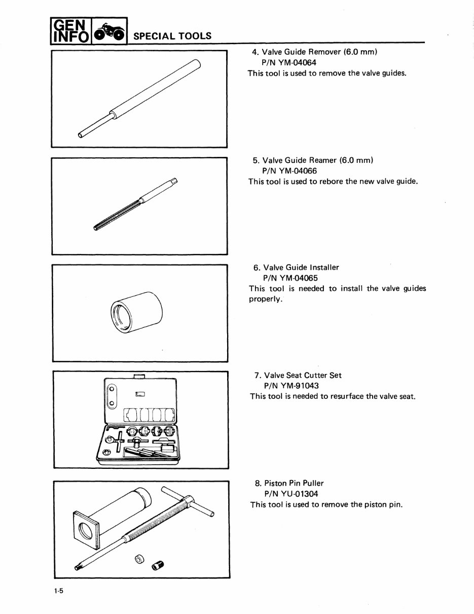 Yamaha Moto-4 225 ATV Service Repair Manual YFM225 (Highly Detailed FSM, Preview) preview img 7