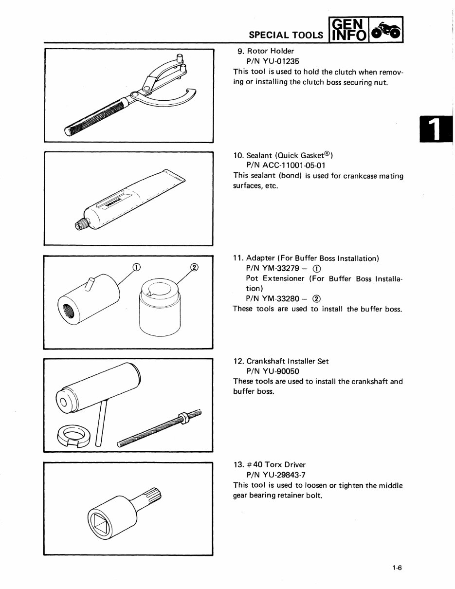 Yamaha Moto-4 225 ATV Service Repair Manual YFM225 (Highly Detailed FSM, Preview) preview img 8