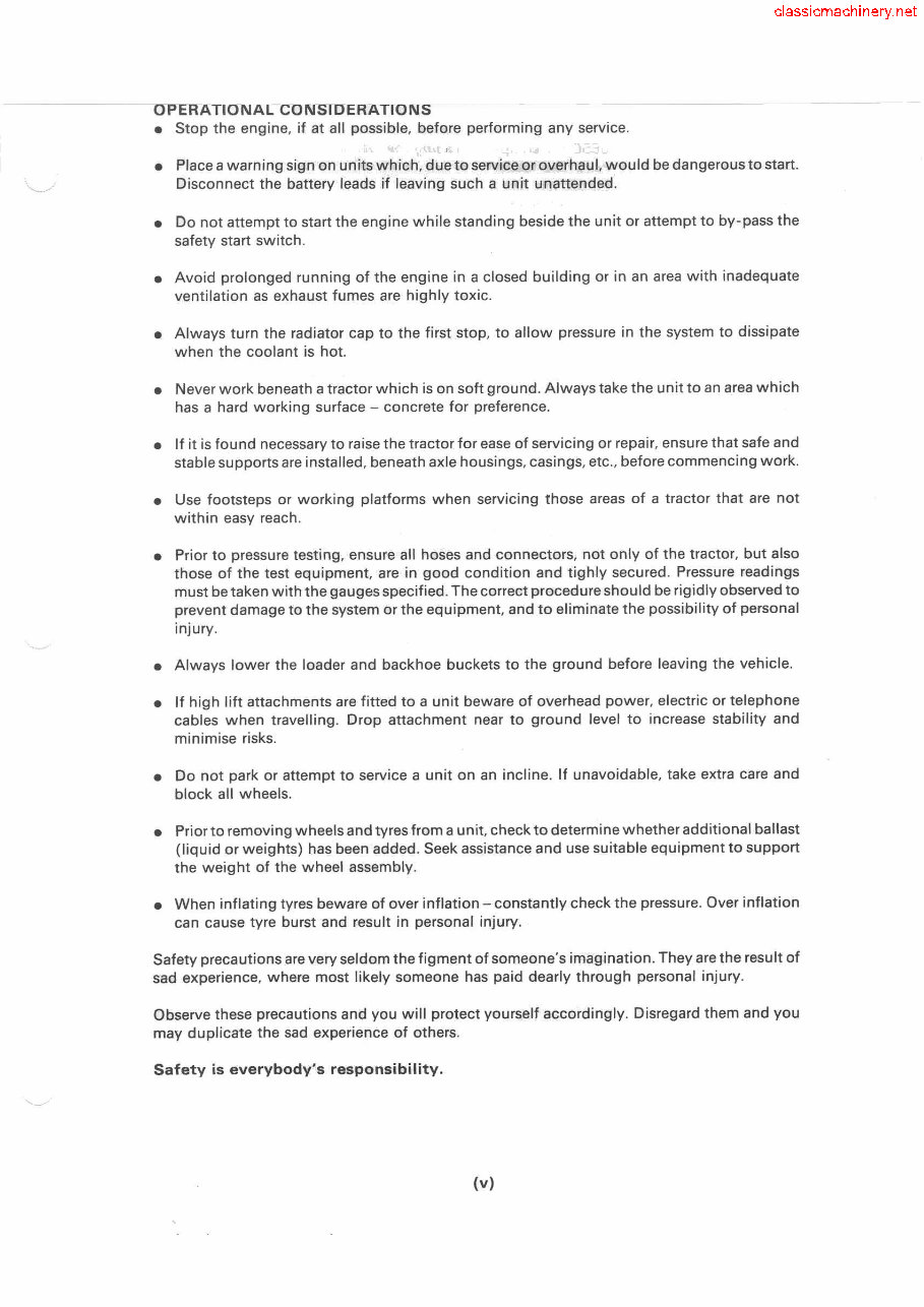 FORD 455C 555C 655C Tractor Loader BACKHOE Repair Manual preview img 5