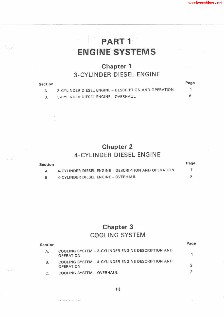FORD 455C 555C 655C Tractor Loader BACKHOE Repair Manual preview img 7